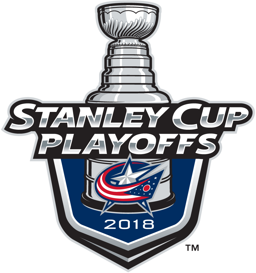 Columbus Blue Jackets 2018 Event Logo iron on heat transfer